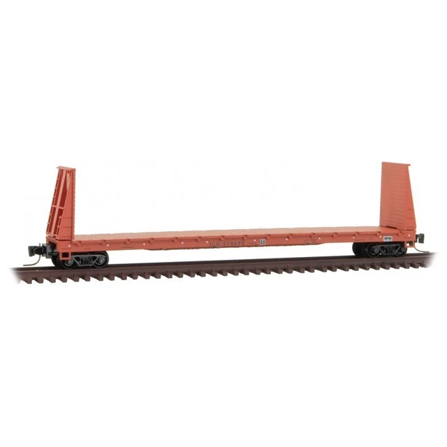 Z Scale - MICRO-TRAINS LINE 527 00 212 ILLINOIS CENTRAL GULF 60' Bulkhead Flat