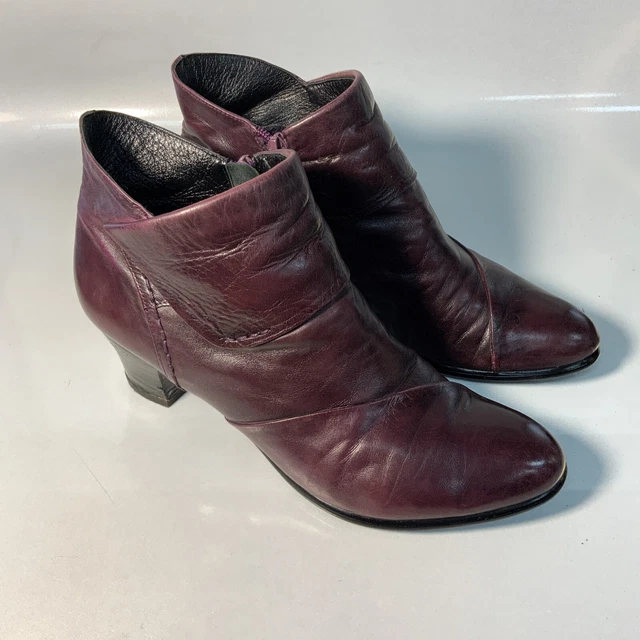 EVERYBODY by B.Z. Moda Tri-color Leather Heel Ankle Booties/53332-Size 39.5/9 EVERYBODY by B.Z. Moda Tri-color Leather Heel Ankle Booties/53332-Size 39.5/9