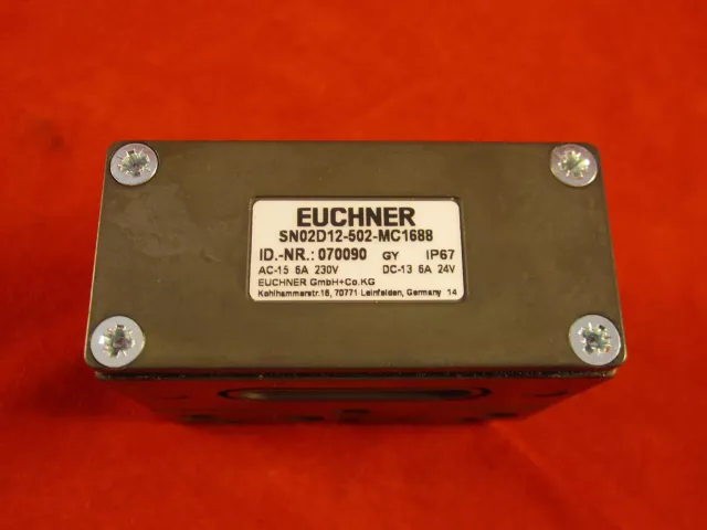 Euchner Precision Home Limit Switch SN02D12-502-MC-1688 2