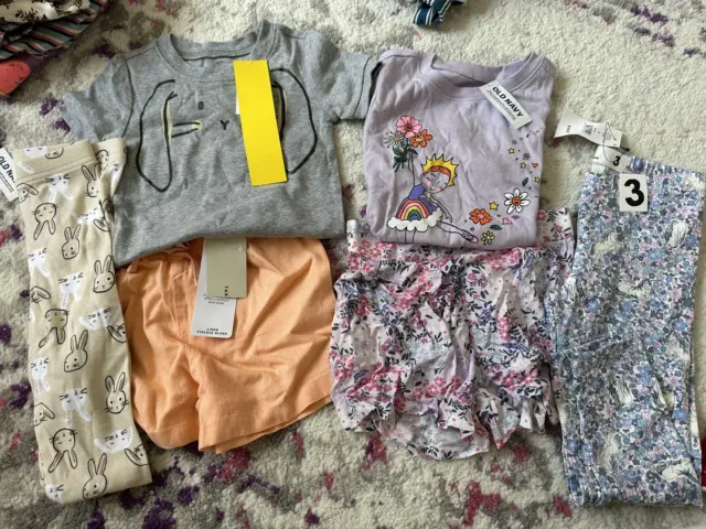 BULK Girls Summer Wear NEW Target cotton On Old Navy Size 3-4 fit Mixed