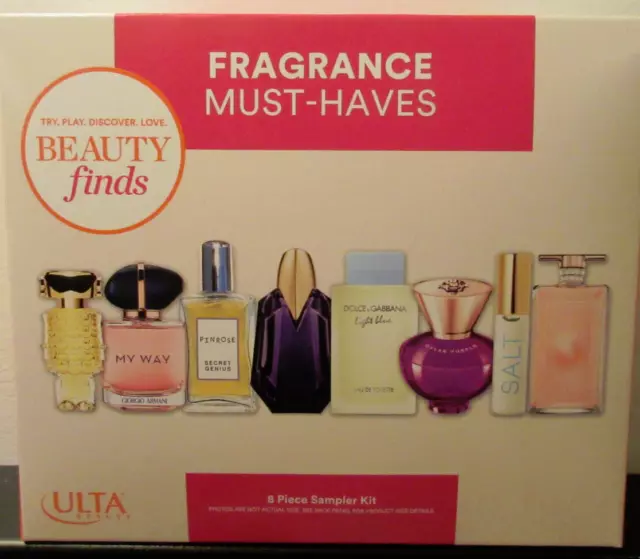 ULTA BEAUTY FINDS HER Fragrance Must Haves 8 Pc MINI Sampler Perfume Set  2023 $59.99 - PicClick