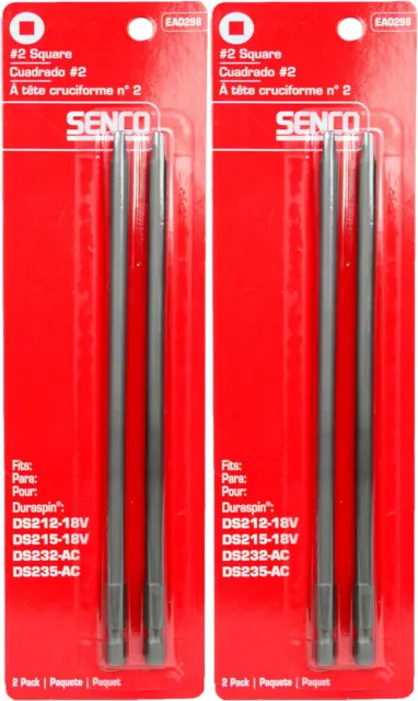 Senco EA0298#2 Square Bits - Duraspin Technology Integrated Auto-Feed Screw Syst