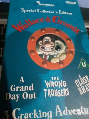 wallace and gromit 3 cracking adventures vhs