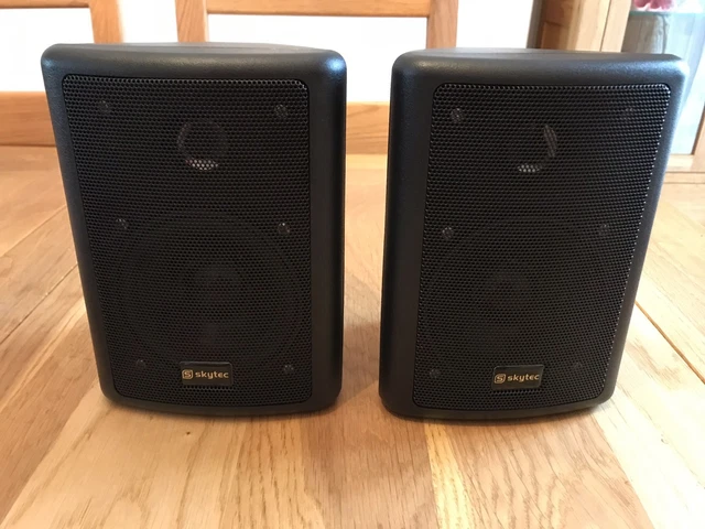 Passive Vision System SKYTEC 100.015 4 Inch Passive Speakers Set 75W for Home Audio System £ ...