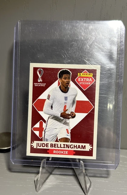PANINI QATAR WORLD Cup Extra Sticker 2022 Jude Bellingham Rookie ...