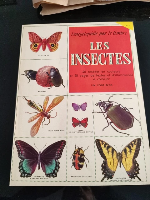 Encyclopédie Par Le Timbre, Les Insectes,N°6