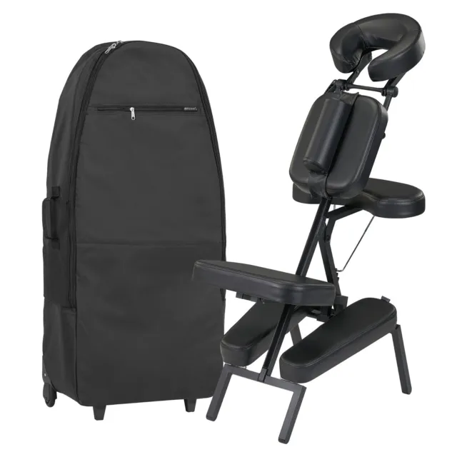 Master Massage Apollo Folding Mobile Massage Chair Therapy Chair XXL Seat Area