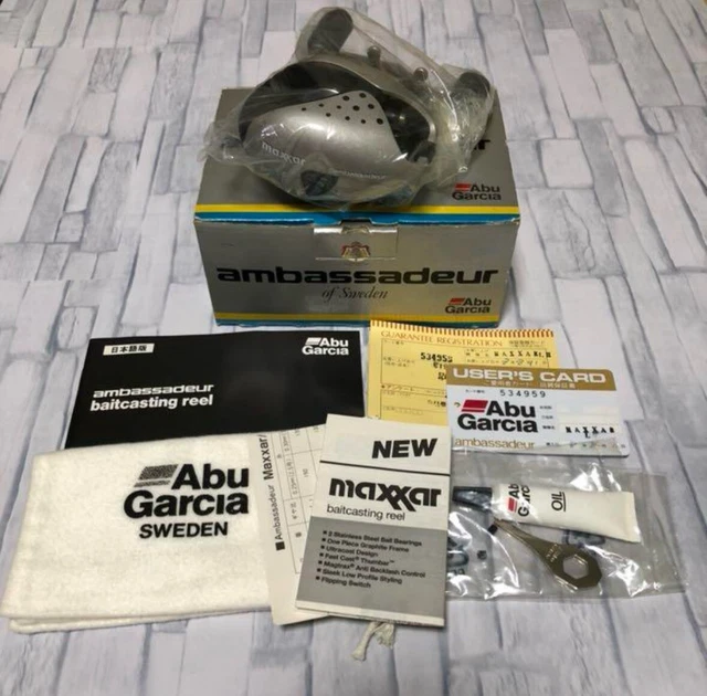 ABU GARCIA AMBASSADEUR Maxxar Maxser Dead Item $458.45