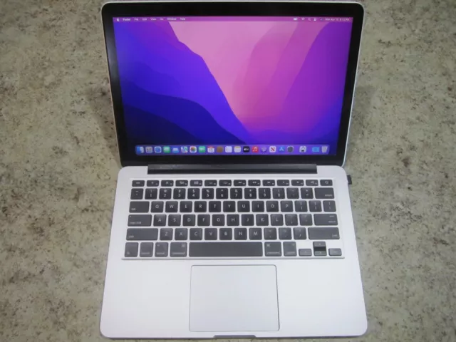 Apple MacBook Pro Retina Core i5 2.7 GHz, 13" Early 2015, 8GB RAM 500GB SSD