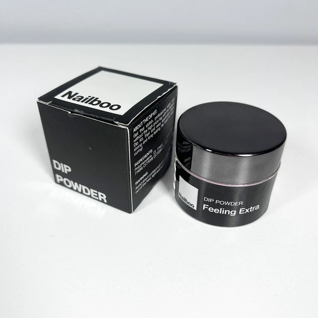 Nailboo Dip Polvo 1 oz rosa sensación extra (FE) caja nueva