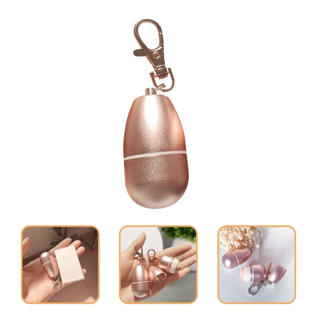 Rullo vulcanico assorbente pelle di pietra vulcanica con portachiavi assorbimento olio pelle