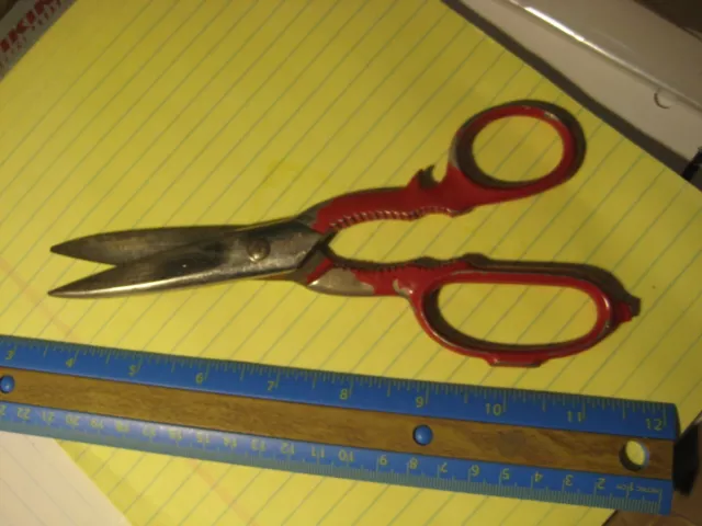 Vintage CLAUSS 8 Kitchen Shears made in U.S.A. all steel