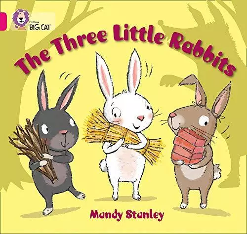 The Three Little Rabbits: Band 01b/Pink B