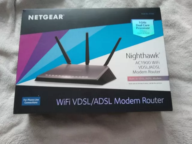 NETGEAR Nighthawk D7000 - AC1900 | Boxed and Complete