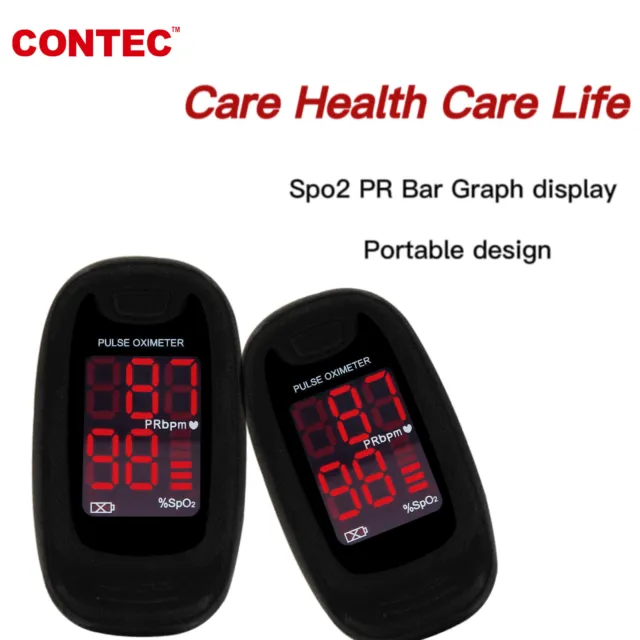 US FDA Fingertip Pulse Oximeter CMS50M/50NA SpO2 Heart Rate Blood Oxgen Monitior
