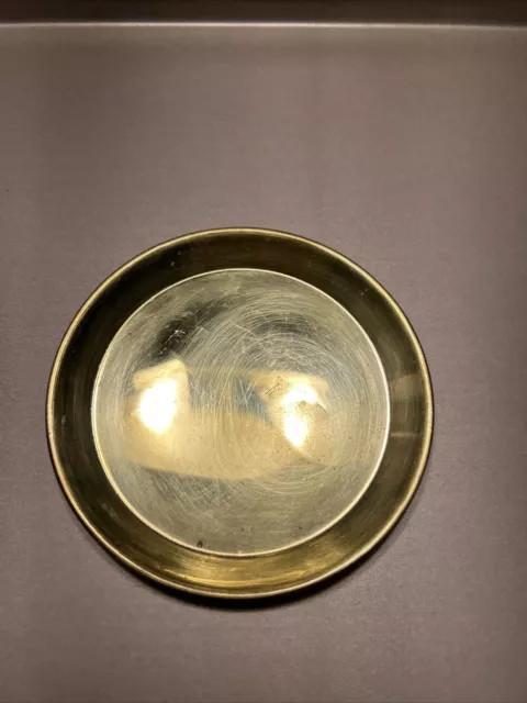 Lowell Sigmund Brass Coin Tray