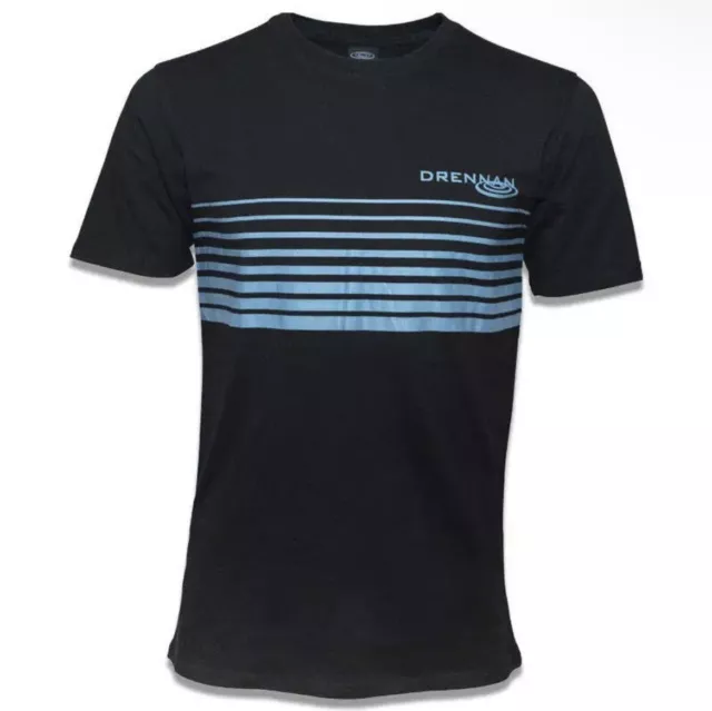 DRENNAN FISHING T Shirt Black / Aqua - Sports Top £17.95 - PicClick UK
