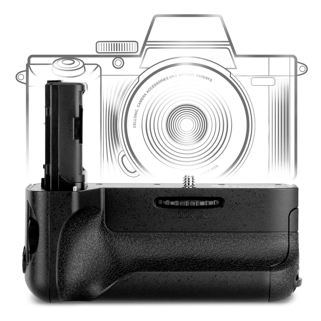 Camera Battery Grip for Sony ILCE-7SM2 (Alpha 7S II / α7S II)