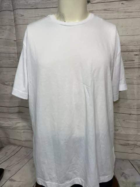 MEN’S NWT WHITE George T-Shirt-XL $0.99 - PicClick