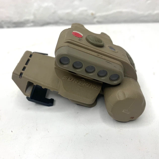 Military Surefire, Model HL1-A-TN Helmet Mounted IR Red/White Light Military Surefire, Model HL1-A-TN Helmet Mounted IR Red/White Light