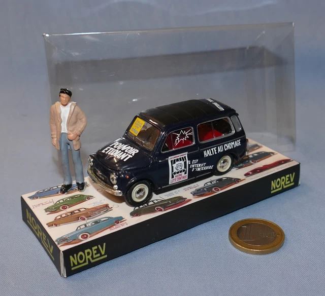 Modellino FIAT 500 Jardinière SIP Tel 67 – IXO 1/43 – Jumajo, Veicolo Pubblicitario