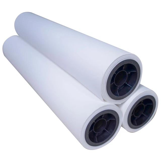US Stock 4 Rolls 81gsm 64in x 328ft Dye Sublimation Paper for Heat Transfer