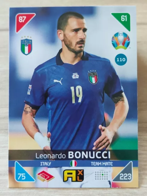 Panini C164 ADRENALYN XL UEFA euro 2020 Kick Off - Team Mate - Bonucci #110