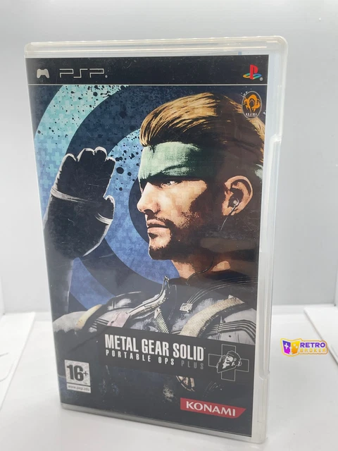 Metal Gear Solid Portable Ops Plus (PSP OVP