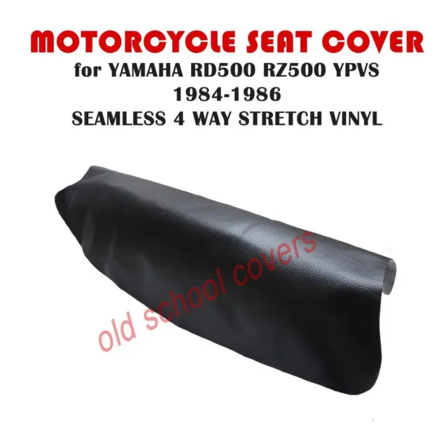 Moto Funda de Asiento Yamaha RD500 RZ500 Ypvs 1984-86 sin Costuras 4 Sentido