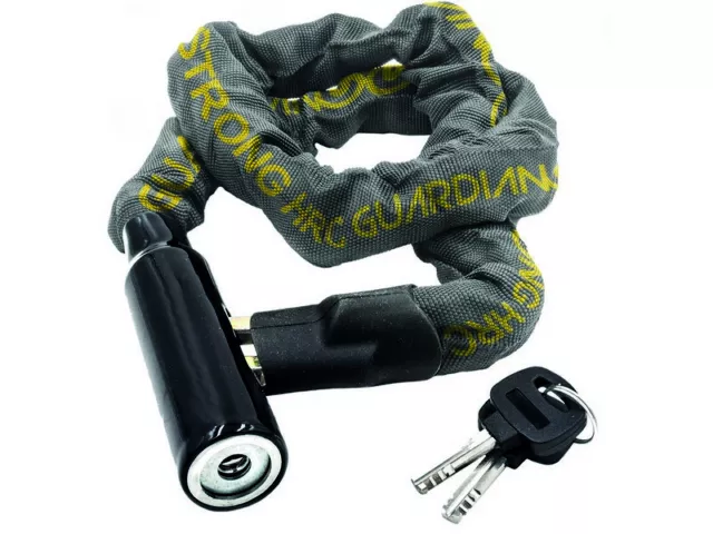 Catena Antifurto Quadra Con Lucchetto Ø Mm.8 Cm.100 Moto Scooter Sicurezza