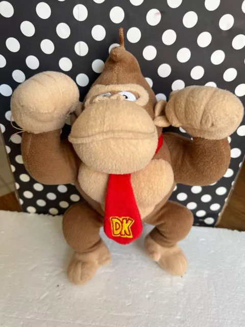 Donkey Kong Plush Stuffed Animal Super Mario 2020 Nintendo 10" Plush Toy
