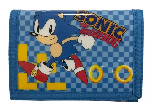 New Sonic Characters Pattern SONIC THE HEDGEHOG Wallet Sonikku za  Hejjihoggu