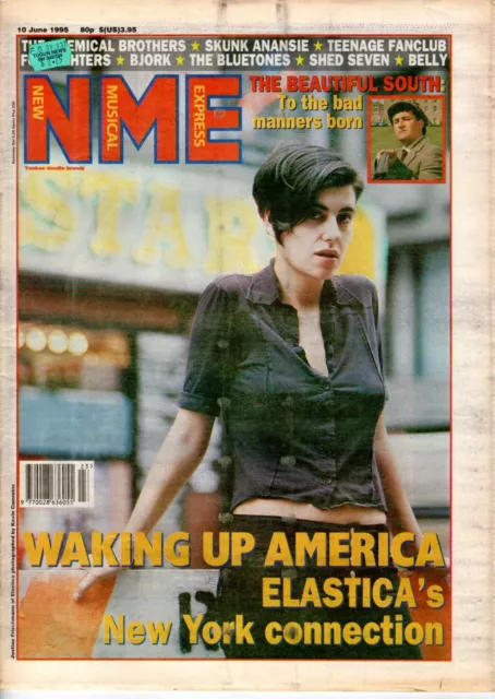 Magazine -  NME (UK) – June 10th 1995 Justine Frischmann – Elastica