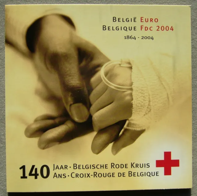 Offiz. KMS Belgien 2004 "140 Jahre Rode Kruis" Aufl. 38.000 !!