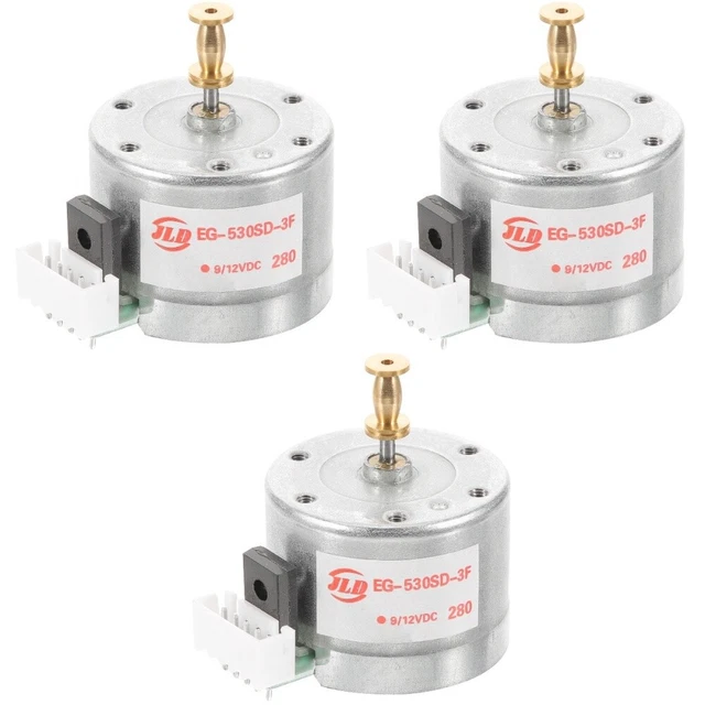 3 PCS Elektrische Lüftermotoren Phonomotor Zubehör Für Plattenspieler Komponente