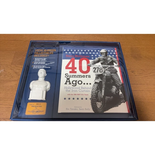 Steve McQueen 40 Summers Ago ノベルティ ポスター Steve McQueen 40 Summers Ago ノベルティ ポスター（The