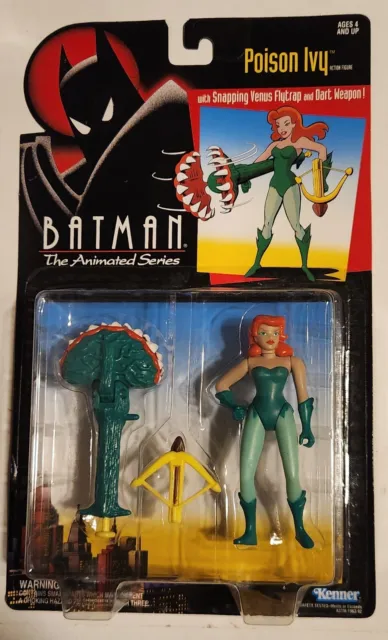 Batman Animated Series Poison Ivy Action Figure 1993 New Sealed