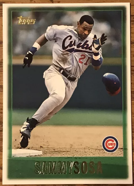 Sammy Sosa 1997 Topps Baseball Card #305 Chicago Cubs MLB Free Shipping