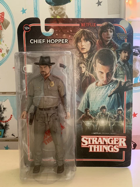 STRANGER THINGS CHIEF Hopper McFarlane Toys Action Figure Series 1 2017 ...