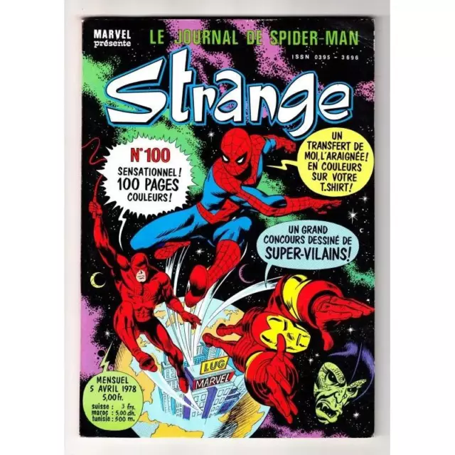 Strange N° 100 + Transfert Attaché - Comics Marvel