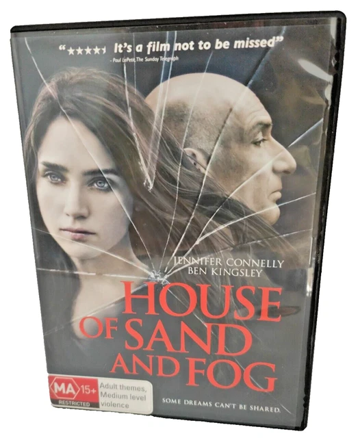 HOUSE OF SAND And Fog DVD R4 Psychological Thriller drama VGC Free