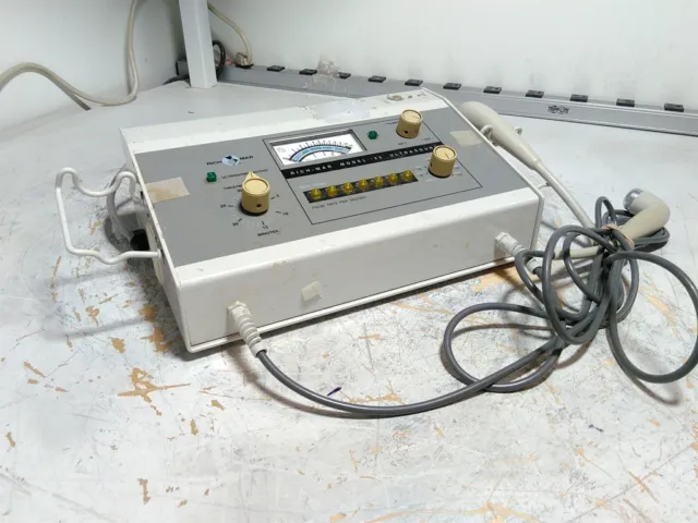 Defective Rich-Mar Model 25 Ultrasound Power-Tested Only AS-IS for Repair