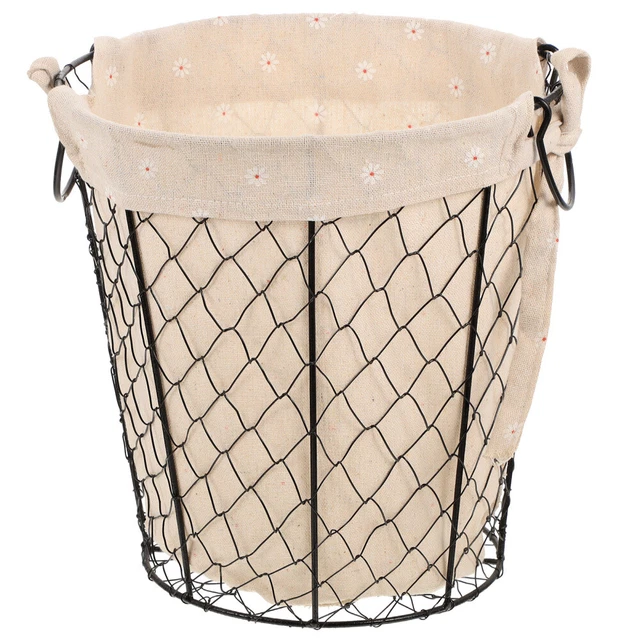 Metal Baskets Storage Wrought Iron Storage Basket Shelf Liners Metallic Line