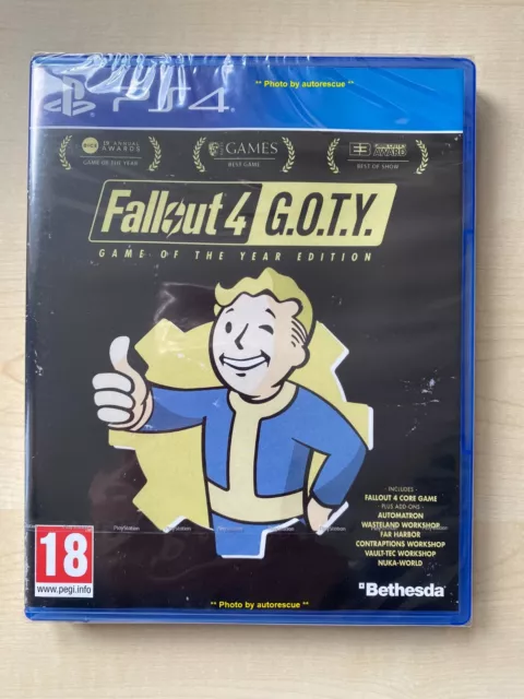 Fallout 4 GAME of the YEAR Edition GOTY 'New & Sealed'  *PS4*