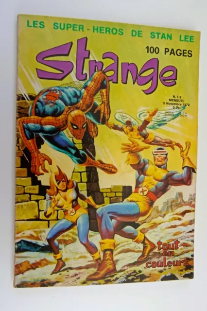 STRANGE N°35 EO du 5 novembre 1972 LUG MARVEL TBE