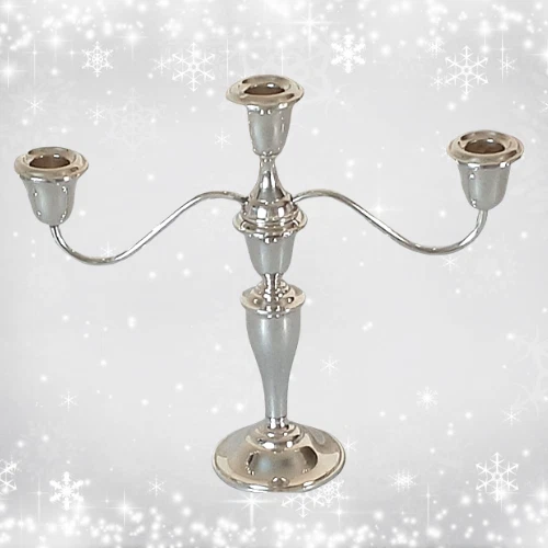 Gorham Puritan Sterling Silver 3-Light Convertible Candelabra