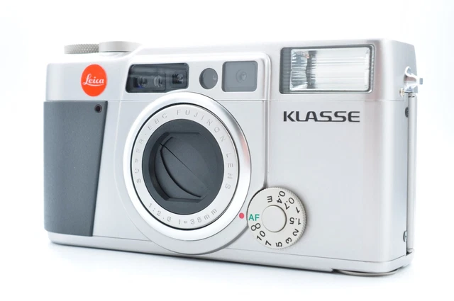 [Near Mint+] Fujifilm Fuji Klasse Silver 35mm Point & Shoot Camera Japan 10616