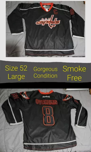 Reebok, Shirts, Reebok Ccm Mens Xl Washington Capitals Alexander Ovechkin  Hockey Jersey Stitched