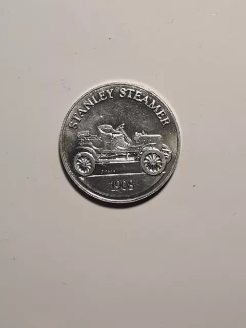 1908 Stanley Steamer Sunoco Car Antique Token