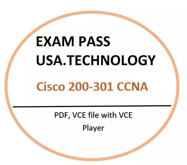 200-301 CCNA Exam dumps in PDF,VCE FEBRUARY updated!!! 1230 QA!+EXAM GUIDE